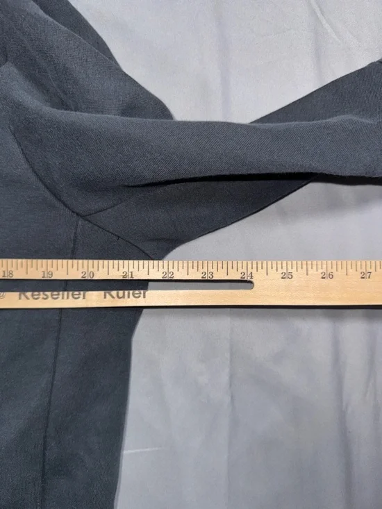 Nike Hoodie Mens Medium Gray Tech Fleece Windrunner Full Zip Sweatshirt - Picture 7 of 8